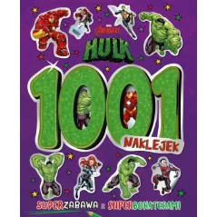 MARVEL AVENGERS HULK. 1001 NAKLEJEK. SUPERZABAWA Z SUPERBOHATERAMI