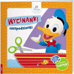 DISNEY MALUCH. WYCINANKI NIESPODZIANKI Z NAKLEJKAMI