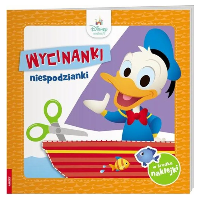 DISNEY MALUCH. WYCINANKI NIESPODZIANKI Z NAKLEJKAMI