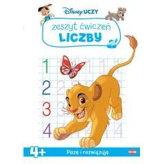 Disney uczy classic Zeszyt ćwiczeń. Liczby UDZ9304