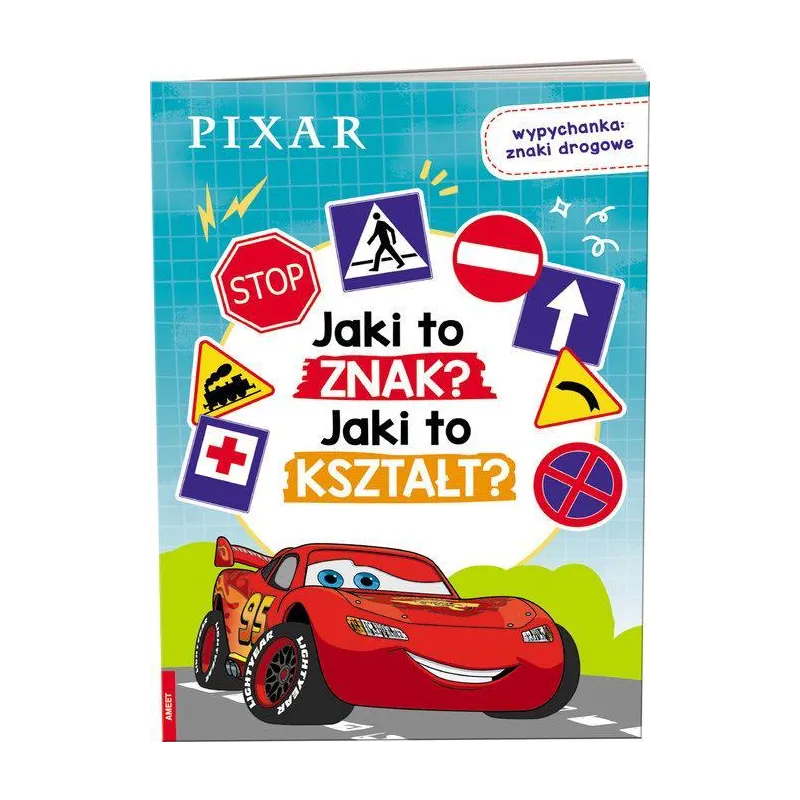 DISNEY AUTA. JAKI TO ZNAK? JAKI TO KSZTAŁT? WYPYCHANKA: ZNAKI DROGOWE