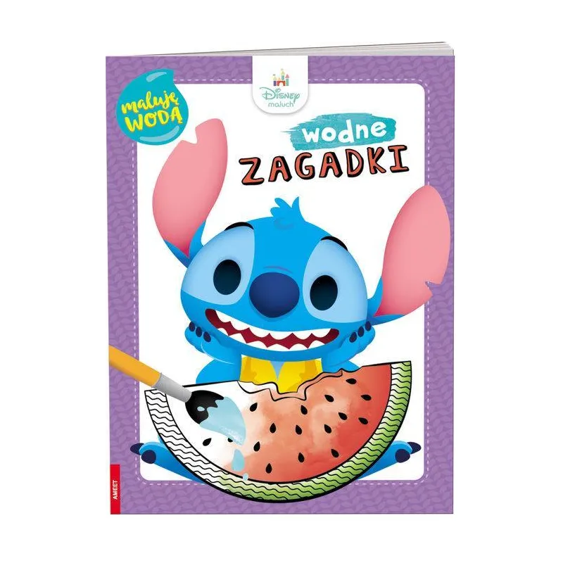 DISNEY MALUCH. WODNE ZAGADKI. MALUJĘ WODĄ