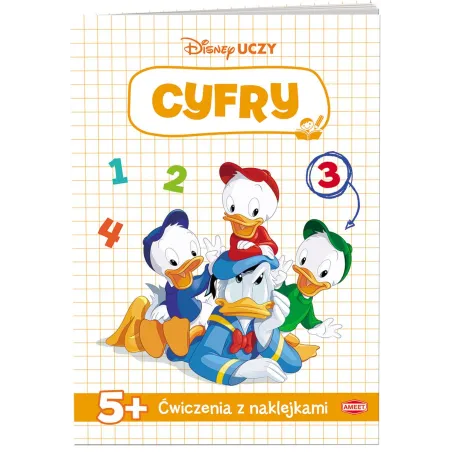Disney Miki. Cyfry. Ćwiczenia Z Naklejkami 5+ Disney Miki. Cyfry. Ćwiczenia Z Naklejkami 5+