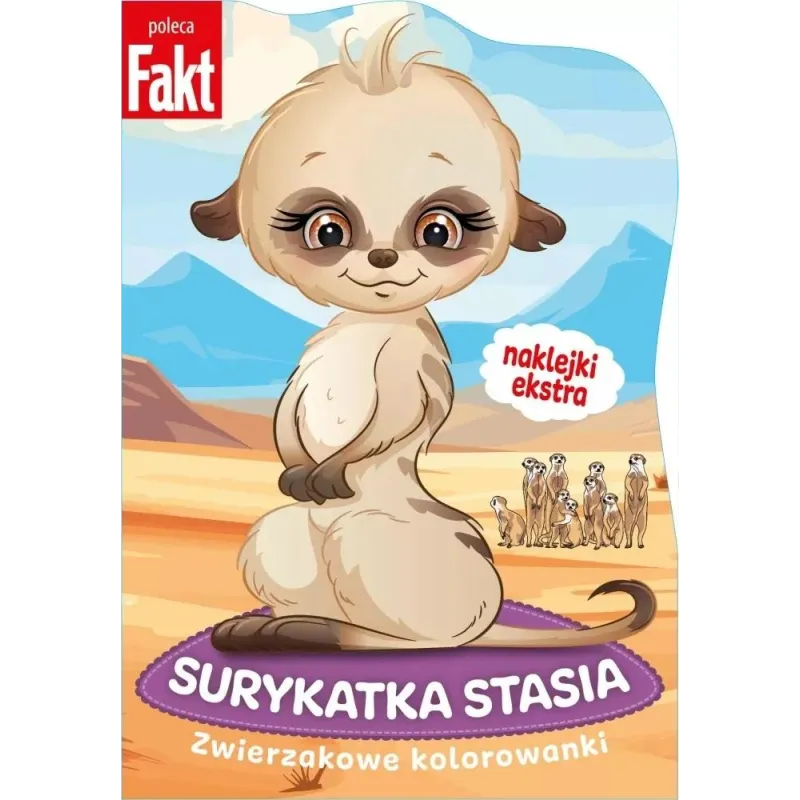 SURYKATKA STASIA. ZWIERZAKOWE KOLOROWANKI