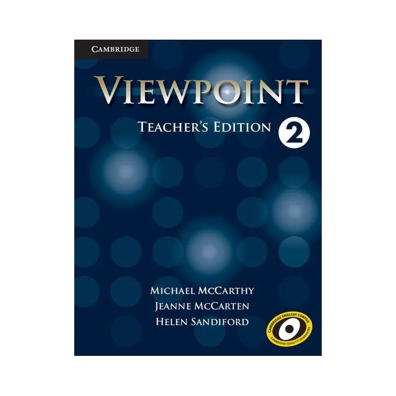 VIEWPOINT 2 TEACHERS EDITION Michael Mccarthy - Cambridge University Press