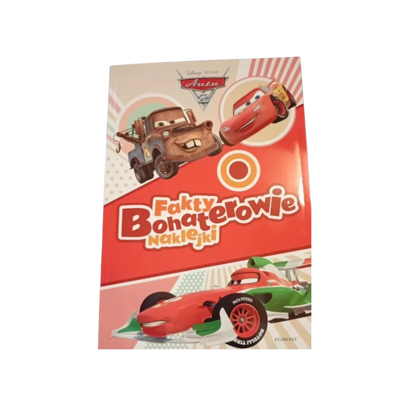 DISNEY AUTA. FAKTY, BOHATEROWIE, NAKLEJKI