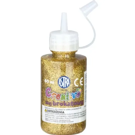 Klej Brokatowy Złoty 60Ml
