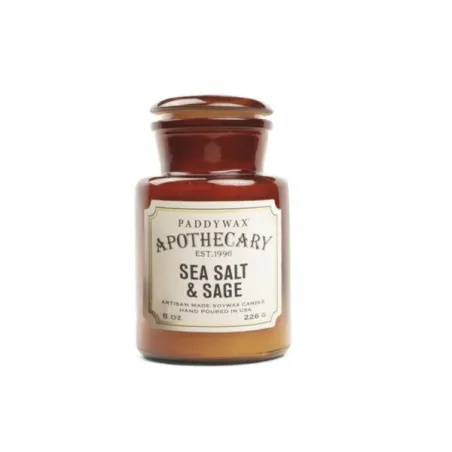 ŚWIECA ZAPACHOWA SOJOWA APOTHECARY SEA SALT & SAGE