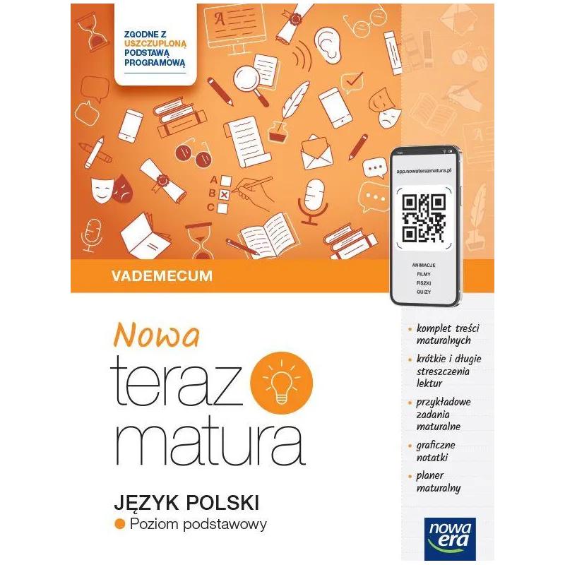 TERAZ MATURA JĘZYK POLSKI VADEMECUM ZAKRES PODSTAWOWY