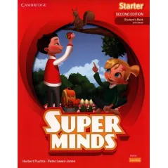 SUPER MINDS SECOND EDITION STARTER STUDENTS BOOK WITH EBOOK BRITISH ENGLISH Herbert Puchta, Peter Lewis-Jones