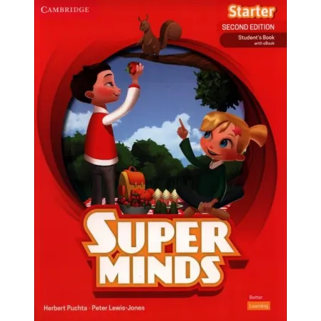 SUPER MINDS SECOND EDITION STARTER STUDENTS BOOK WITH EBOOK BRITISH ENGLISH Herbert Puchta, Peter Lewis-Jones