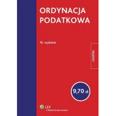 ORDYNACJA PODATKOWA Roman Rudnik - Wolters Kluwer