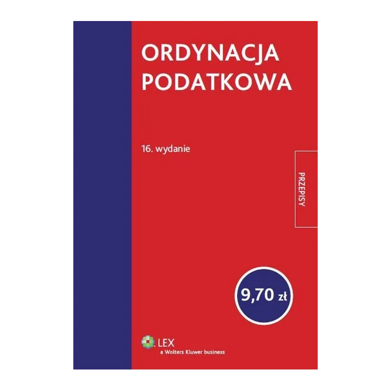 ORDYNACJA PODATKOWA Roman Rudnik - Wolters Kluwer