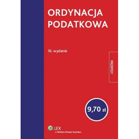 ORDYNACJA PODATKOWA Roman Rudnik - Wolters Kluwer