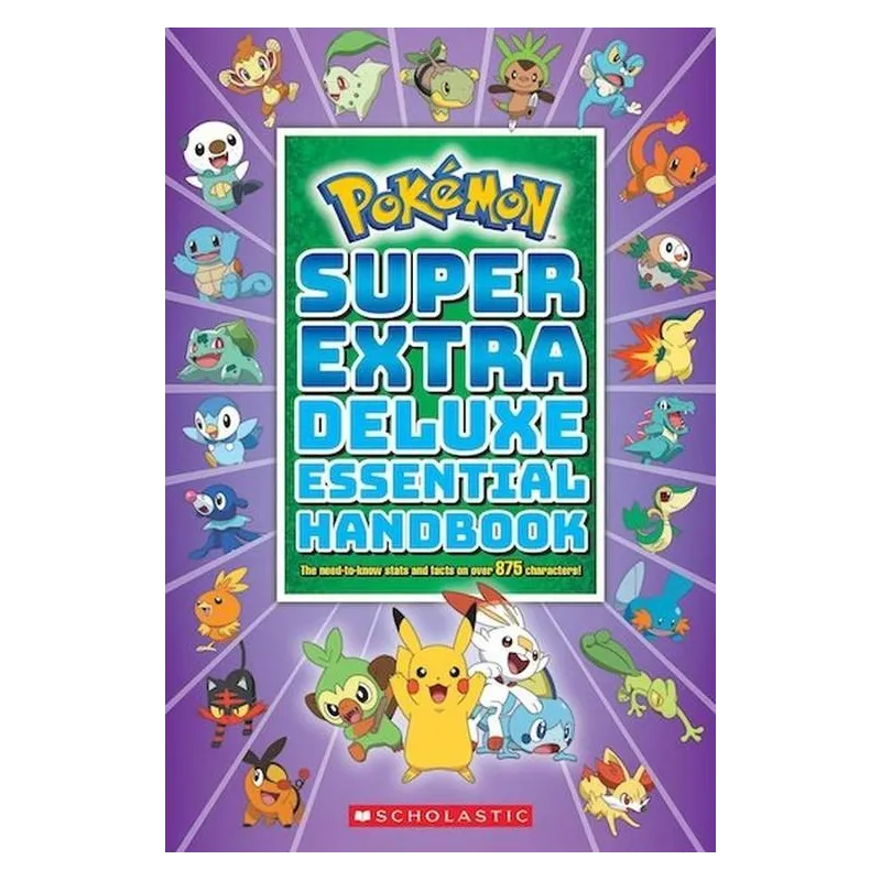 POKEMON SUPER EXTRA DELUXE ESSENTIAL HANDBOOK