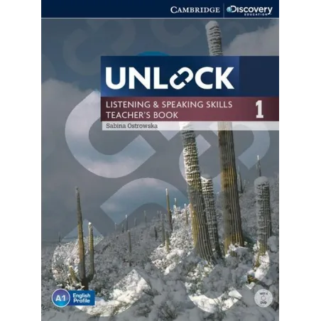 UNLOCK 1 LISTENING AND SPEAKING SKILLS TEACHERS BOOK + DVD Sabina Ostrowska - Cambridge University Press
