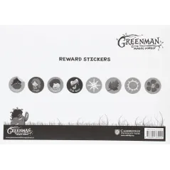 GREENMAN AND THE MAGIC FOREST ALL LEVELS REWARD STICKERS