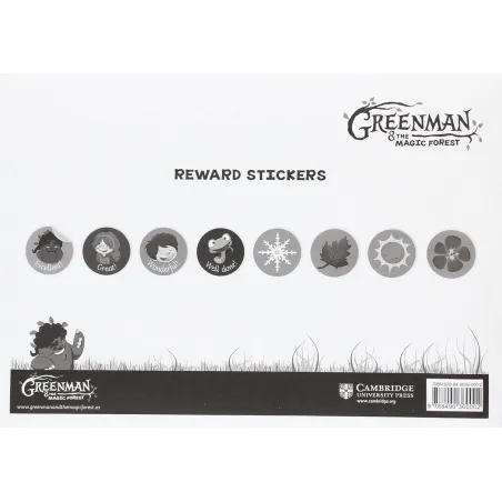 Greenman And The Magic Forest All Levels Reward Stickers Greenman And The Magic Forest All Levels Reward Stickers