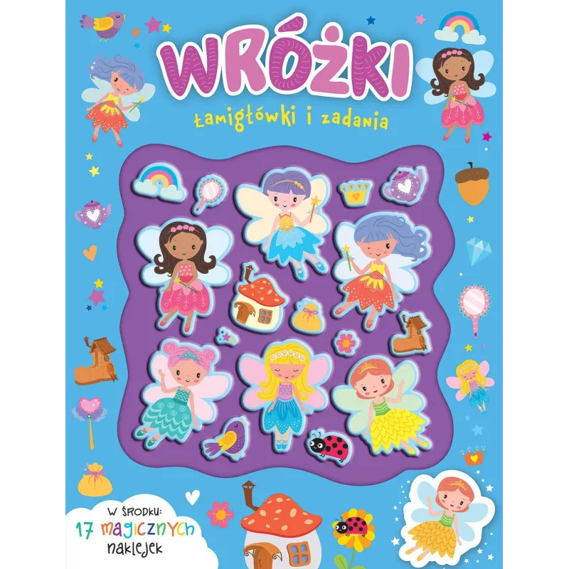 WRÓŻKI. ŁAMIGŁÓWKI I ZADANIA Z NAKLEJKAMI