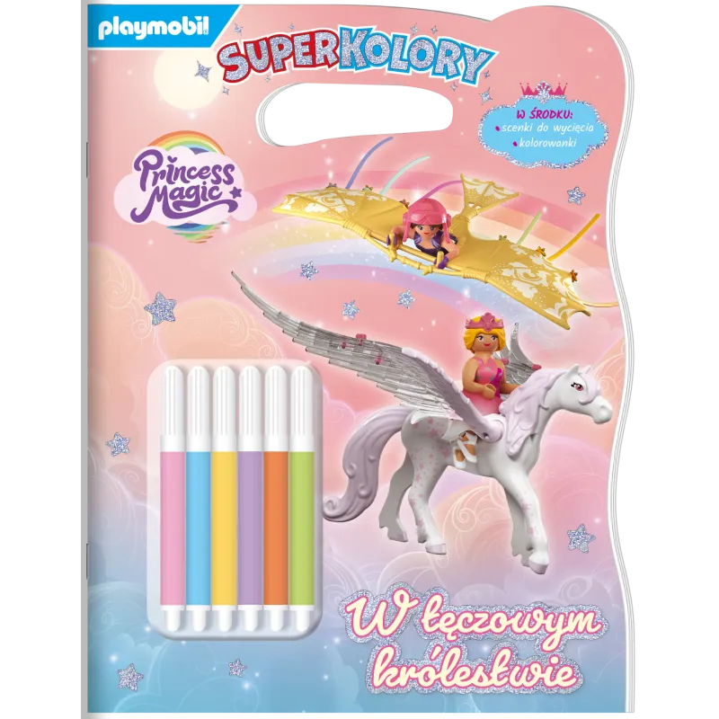 W TĘCZOWYM KRÓLESTWIE. PRINCESS MAGIC. SUPERKOLORY