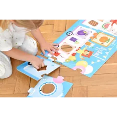 Lody! Lody! Puzzle Z Dziurką Czuczu 2+