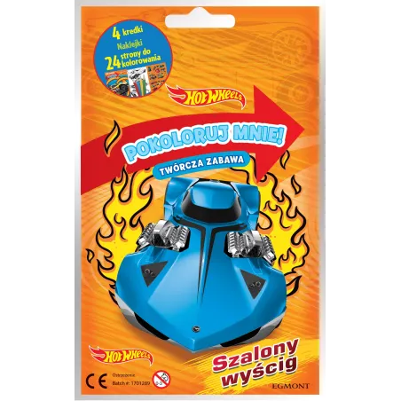 Hot Wheels Szalony Wyścig. Pokoloruj Mnie Hot Wheels Szalony Wyścig. Pokoloruj Mnie