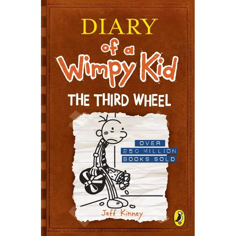 Diary of a Wimpy Kid. The Third Wheel Book 7 wer. angielska Jeff Kinney