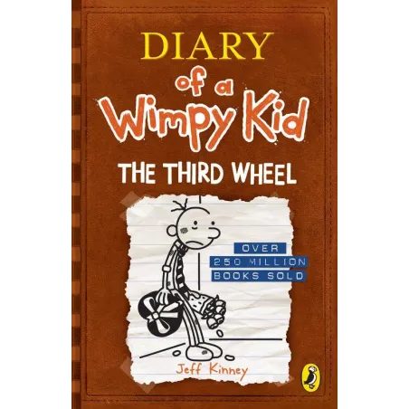 Diary of a Wimpy Kid. The Third Wheel Book 7 wer. angielska Jeff Kinney