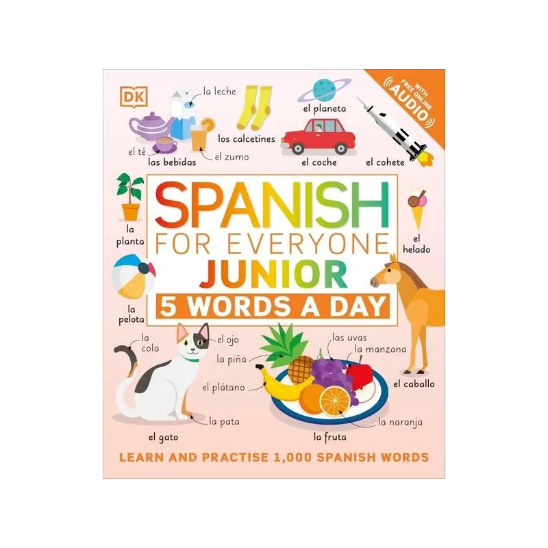 SPANISH FOR EVERYONE JUNIOR 5 WORDS A DAY