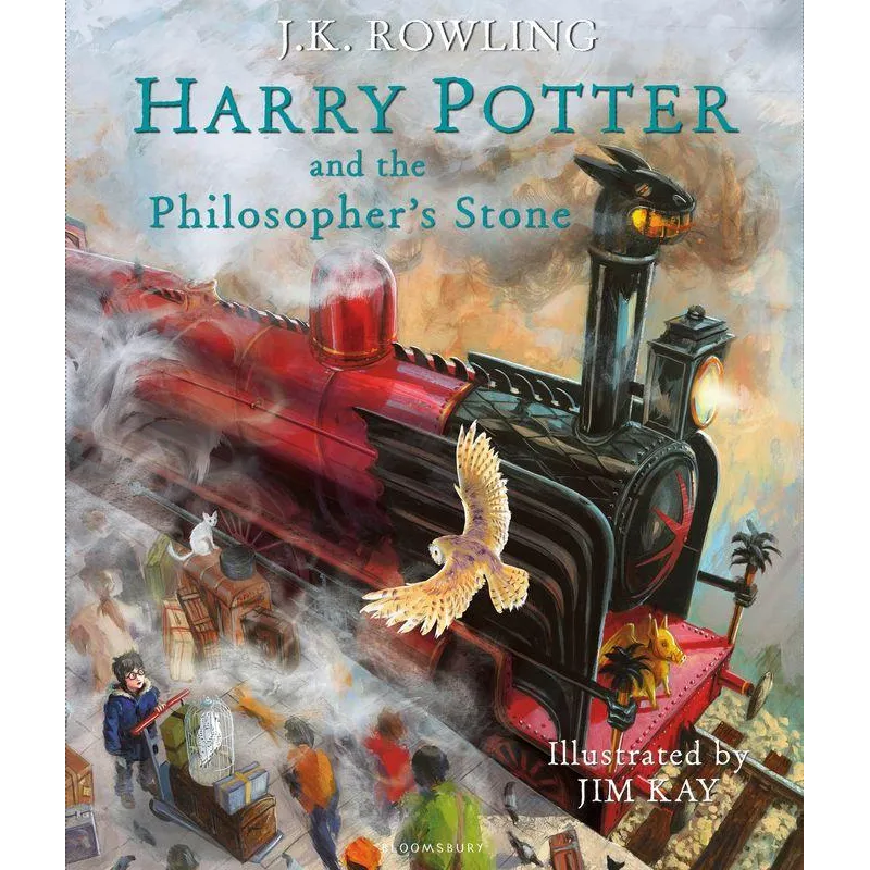 Harry Potter and the Philosopher\s Stone wer. angielska J.K. Rowling,Jim Kay