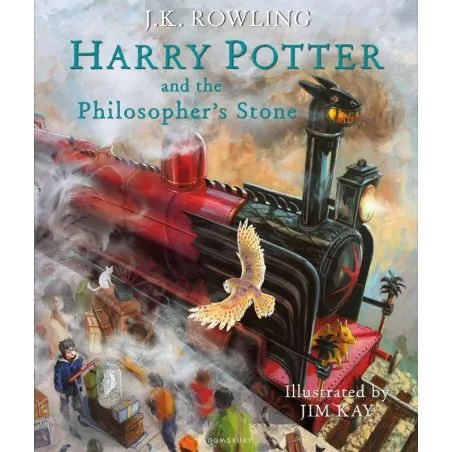 Harry Potter and the Philosopher\s Stone wer. angielska J.K. Rowling,Jim Kay