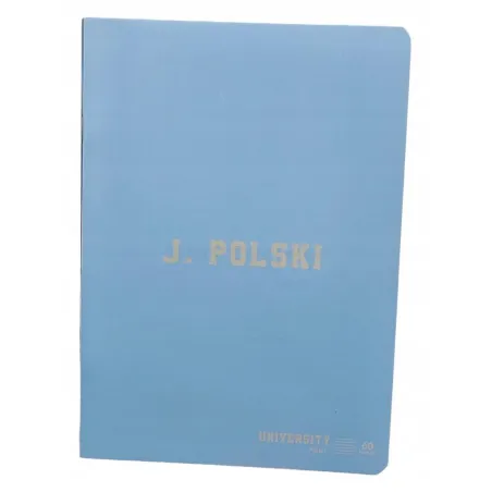 ZESZYT W LINIE Z MARGINESEM 60 KARTEK A5 JĘZYK POLSKI