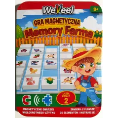 MEMORY FARMA GRA MAGNETYCZNA 3+