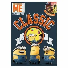 BLOK Z NAKLEJKAMI MINIONKI