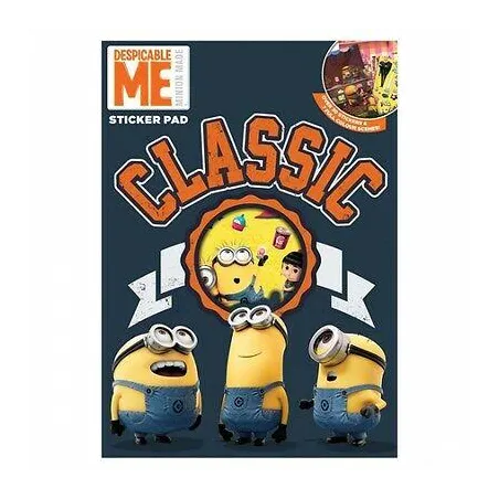 Blok Z Naklejkami Minionki Blok Z Naklejkami Minionki