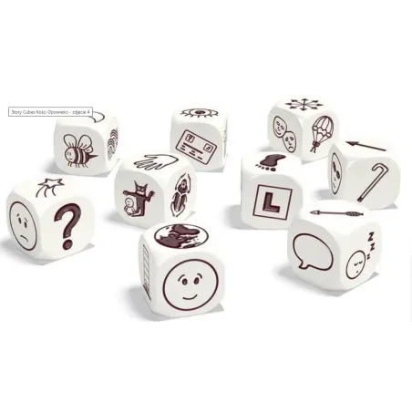 Story Cubes Kości Opowieści Rebel – Kreatywna Gra Towarzyska 6+