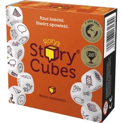 STORY CUBES KOŚCI OPOWIEŚCI REBEL – KREATYWNA GRA TOWARZYSKA 6+