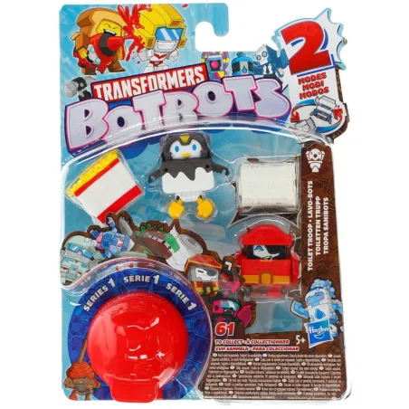 Transformers Figurki Niespodzianki Botbots Toilet Troop 5-Pak 5+ Transformers Figurki Niespodzianki Botbots Toilet Troop 5-Pak 5+