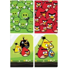 ZESZYT W KRATKĘ A5 Z MARGINESEM 60 KARTEK ANGRY BIRDS