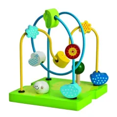 DREWNIANA KOSTKA EDUKACYJNA SORTER EICHHORN 1+ - Simba
