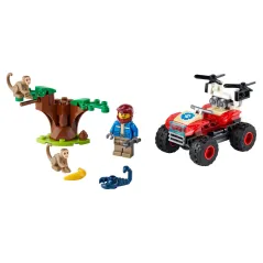 Quad Ratowników Dzikich Zwierząt Lego City 60300