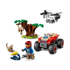 QUAD RATOWNIKÓW DZIKICH ZWIERZĄT LEGO CITY 60300