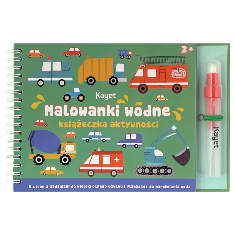 MALOWANKI WODNE KSIĄŻECZKA AKTYWNOŚCI 3+
