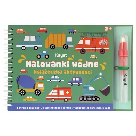 MALOWANKI WODNE KSIĄŻECZKA AKTYWNOŚCI 3+