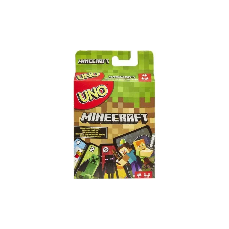 UNO MINECRAFT MATTEL 7+