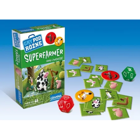 Superfarmer Mini Gra Towarzyska Granna 6+