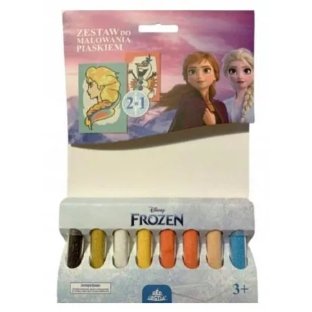 DISNEY KRAINA LODU. ZESTAW DO MALOWANIA PIASKIEM 2W1 3+ - Joinco