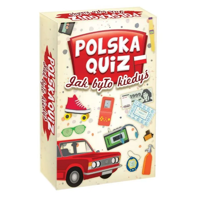 POLSKA QUIZ JAK BYŁO KIEDYŚ? GRA PLANSZOWA KANGUR 7+