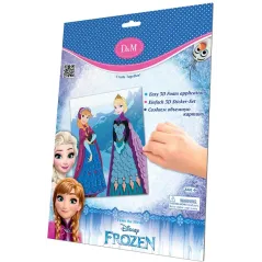 WYKLEJANKA ZESTAW KREATYWNY KRAINA LODU DISNEY 4+ - Stnux