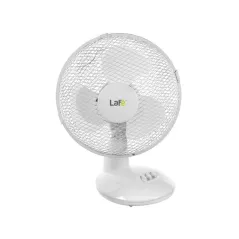 WENTYLATOR BIURKOWY 23 CM 30W CICHA PRACA 3 PRĘDKOŚCI LAFE WBE09